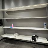 ARREDO CON MENSOLE A MURO BIANCHE LUMINOSE 43215